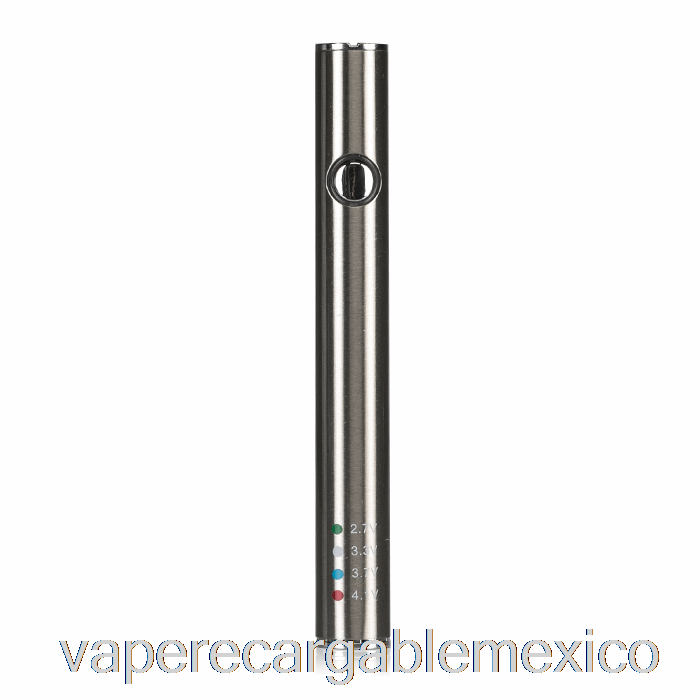 Vape Recargable Leaf Buddi Max 2 Ii 350mah Batería Plateado